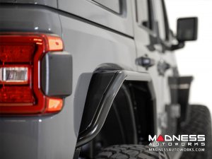 Jeep Wrangler JL Tube Fenders - Stealth Fighter - Rear